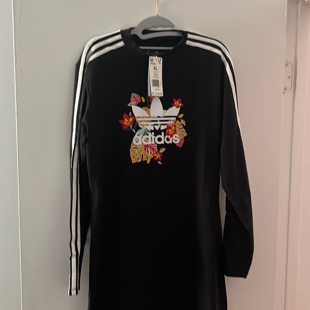 Adidas HER Long Sleeve Dress Size XL New with Tags